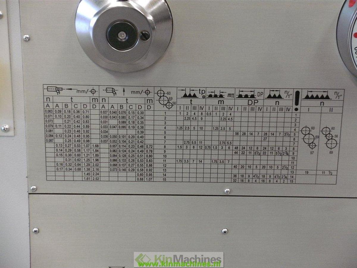 Lathe KMS CS6250C / 1500 (Ø 500 mm turning diameter)
