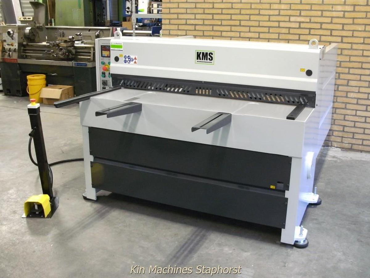 Plate shears / Guillotine shears | KMS PLS 13603 | Capacity 1360×3 mm | NC operated back gauge