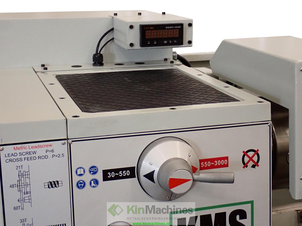 Draaibank KMS GH-410V / 1000 | Variabel toerental | Ø 410 mm | Doorlaat 52 mm