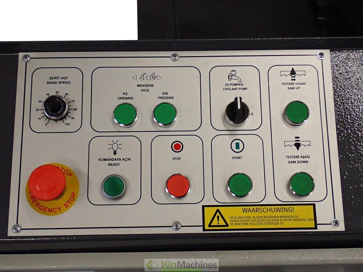 Bandzaagmachine semi-automatisch KMS KMY DG 450 (Ø 450 mm)
