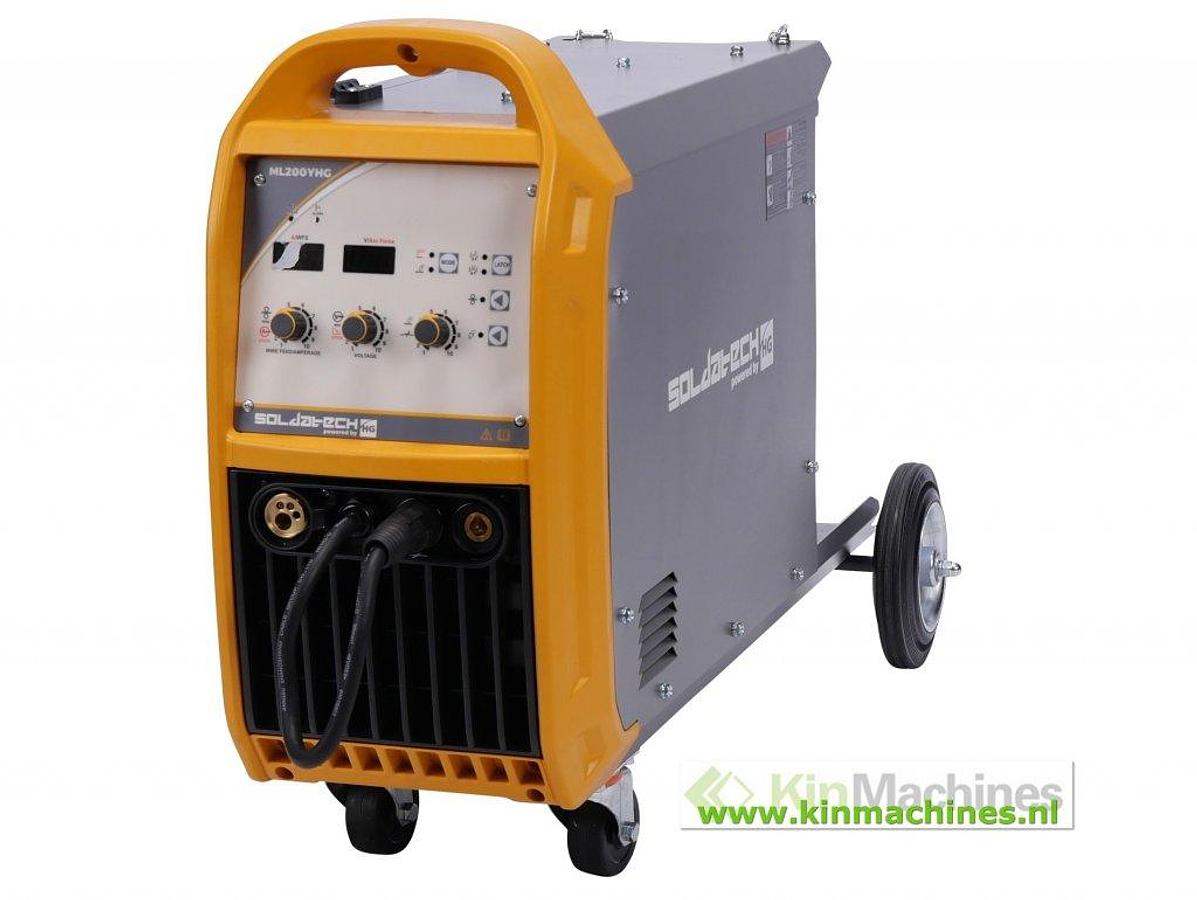 MIG MAG Lasapparaat | 200A | Soldatech ML200YHG