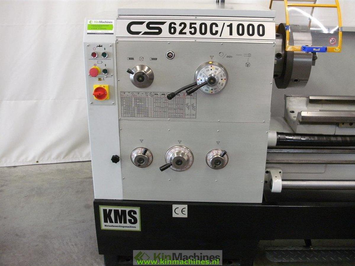 Lathe KMS CS6250C / 1000 (Ø 500 mm turning diameter)