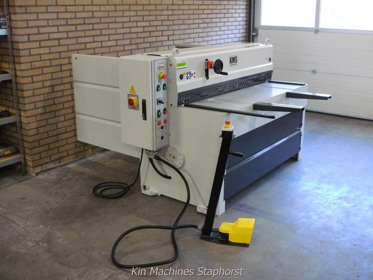 Plaatschaar / Guillotineschaar | KMS PLS 13603 | Capaciteit 1360×3 mm | Handbediende achteraanslag