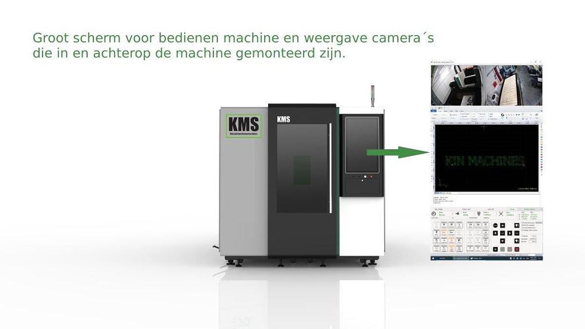Lasersnijmachine | Fiberlaser met wisseltafel KMS PH-serie