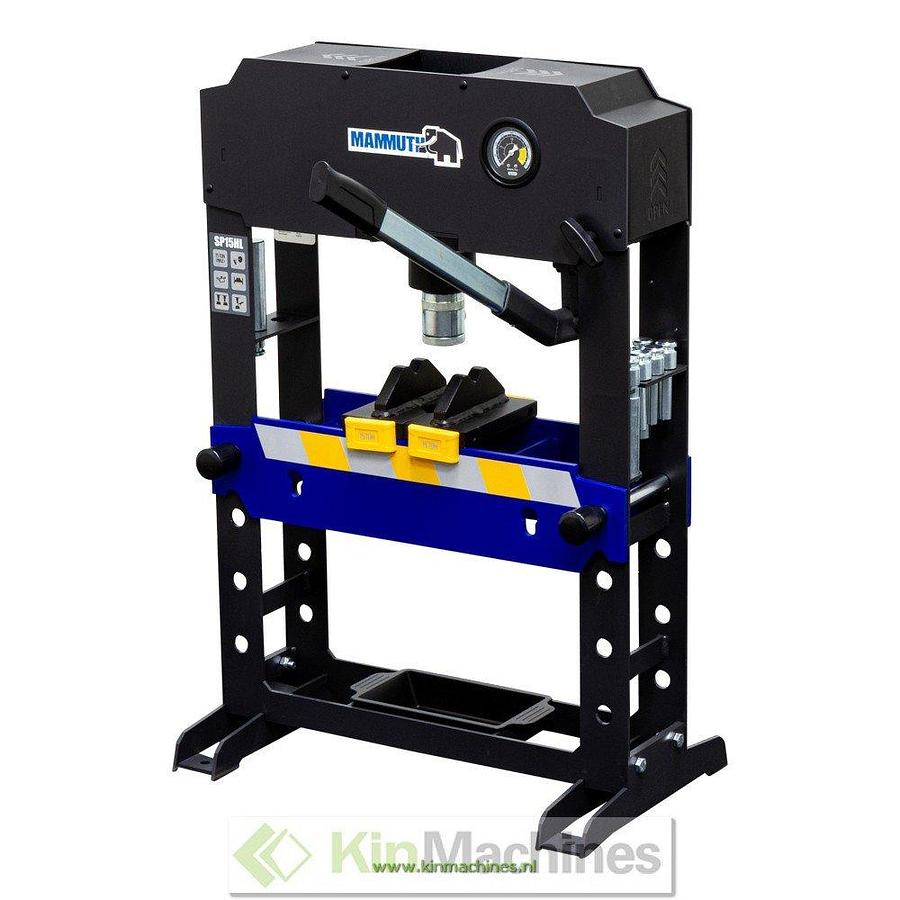 Werkplaatspers Mammuth 15 Ton handbediend (tafelmodel)