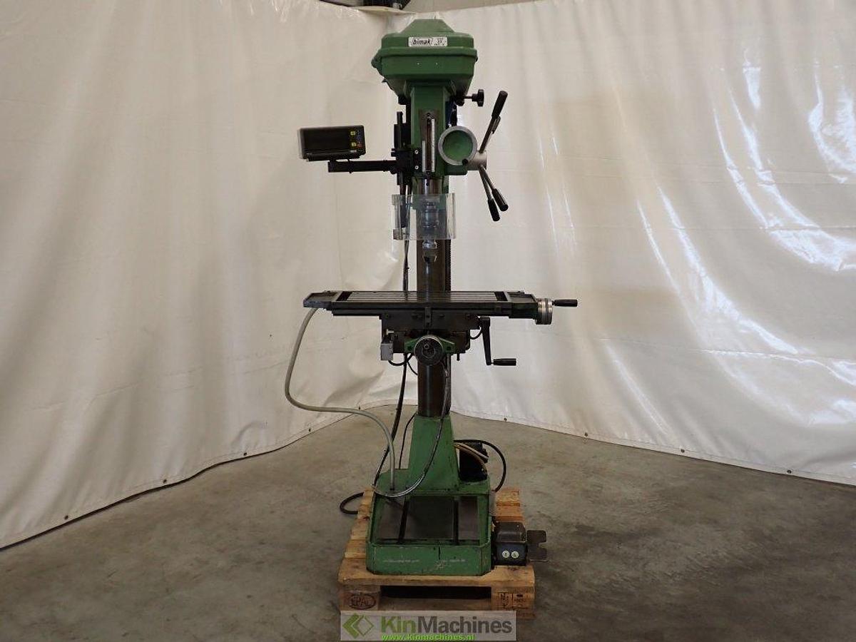 Gebruikt Kolomboormachine | kruistafel | digitale uitlezing | Bimak Mod 35 MT/C