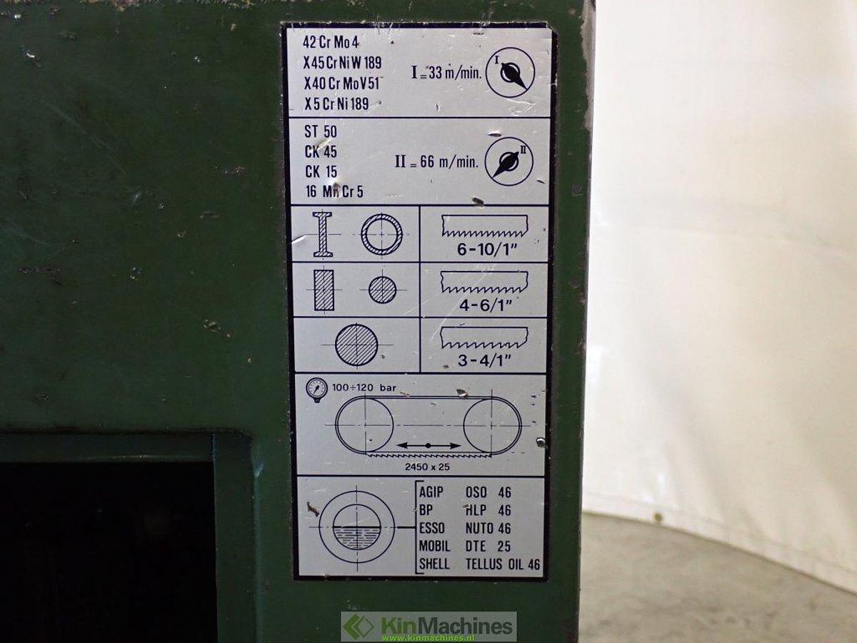 Gebruikt Bandzaagmachine Carif 260 BSA