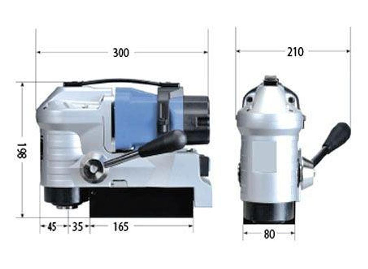 Magneetboormachine Jepson MAGPRO 35 Kompakt