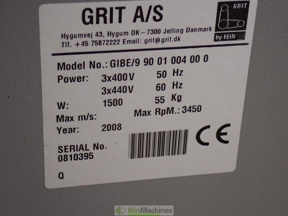 Used Grit by Fein: belt sander GI 150 2H on stand GIBE + Pipe notcher GIR