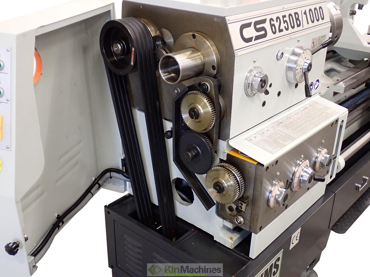 Draaibank KMS CS6250B / 1000 (Ø 500 mm draaidiameter)