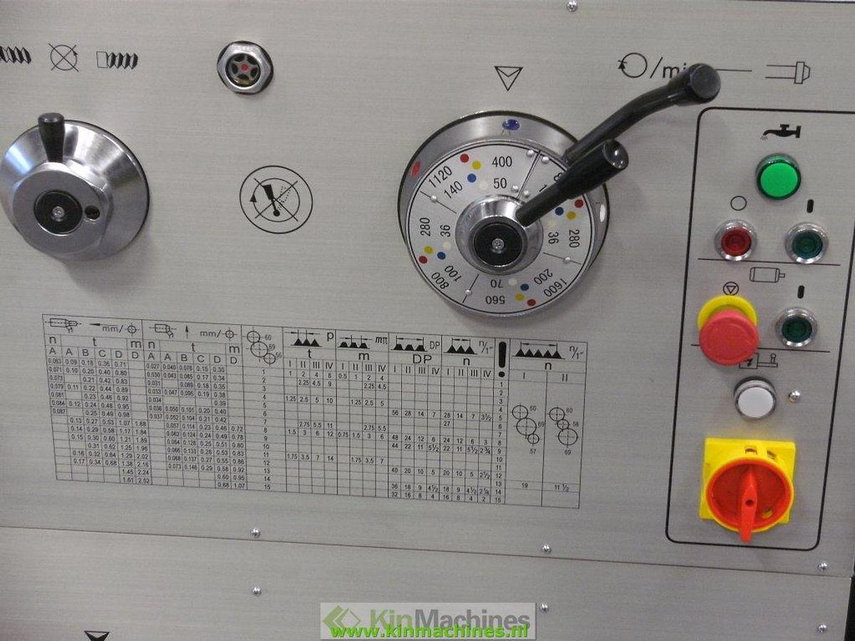 Lathe KMS CS6266C / 2000 (Ø 660 mm turning diameter)