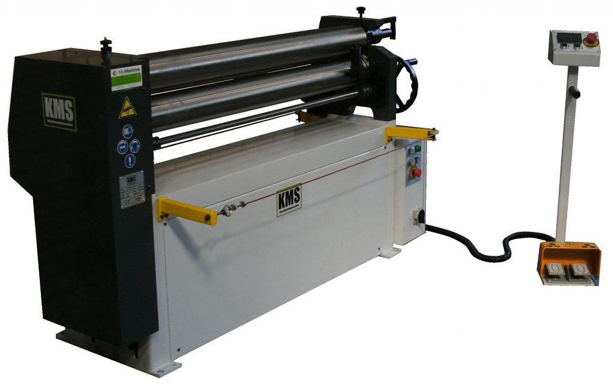 Plate roller KMS APR-1300×120 (4.5 mm) 3 rolls driven!