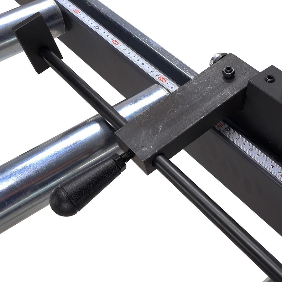 Rollenbaan met lengteaanslag 3 meter | Rolbreedte 360 mm