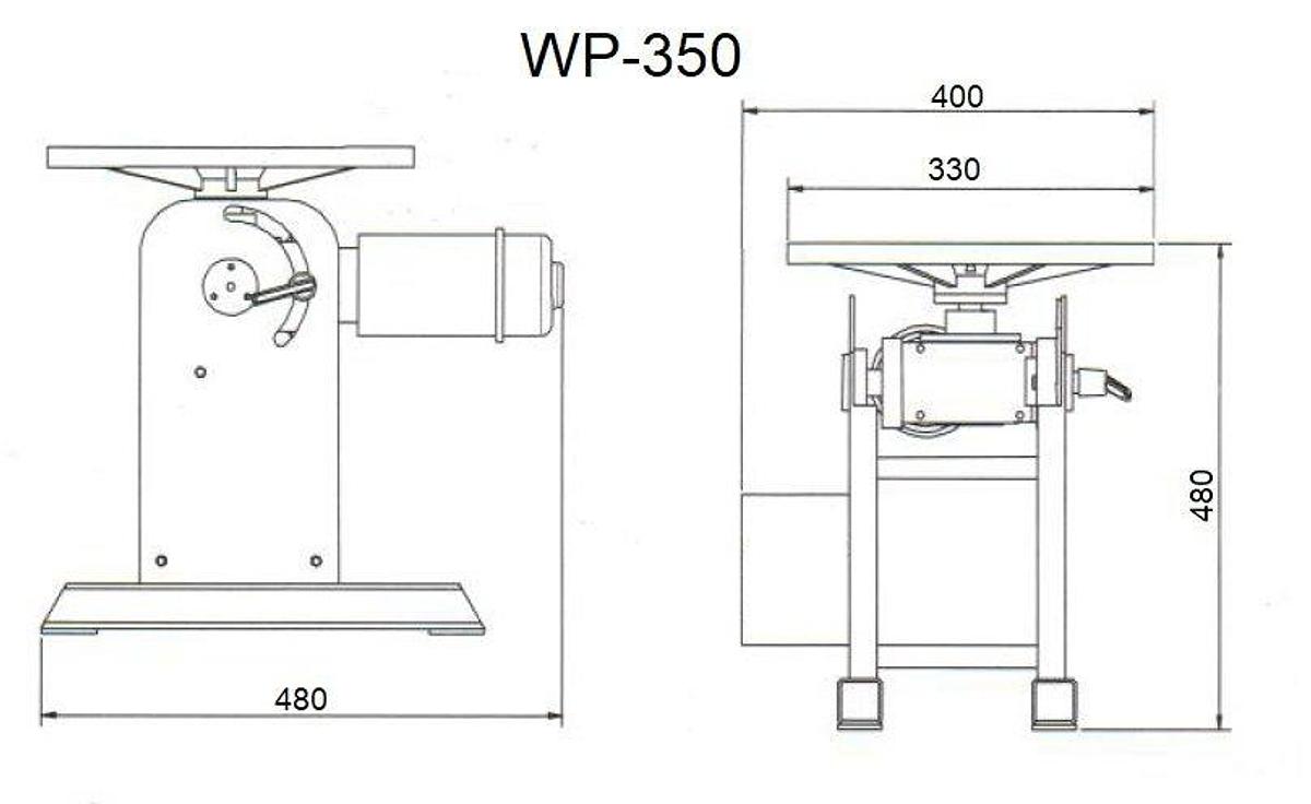 Lasmanipulator WP350 (350 kg)