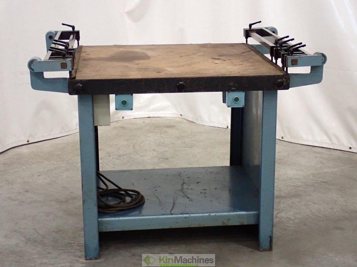 Gebruikt Aftekentafel zink | Zinkbewerking | Pneumatisch bediend | Kader B.V. | Geska 2