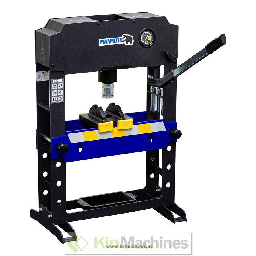 Werkplaatspers Mammuth 15 Ton handbediend (tafelmodel)