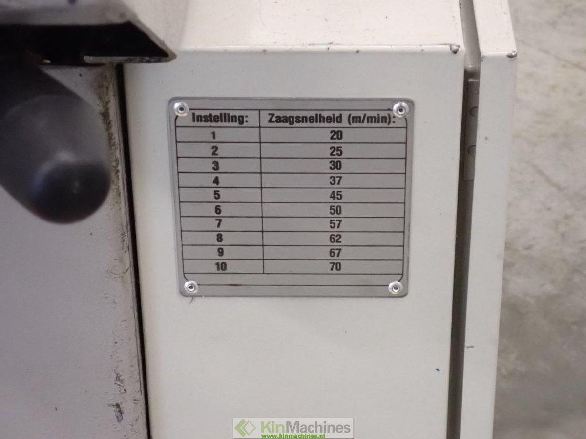 Used Bandsaw Bomar Ergonomic 275.230 DG Variable speed machine