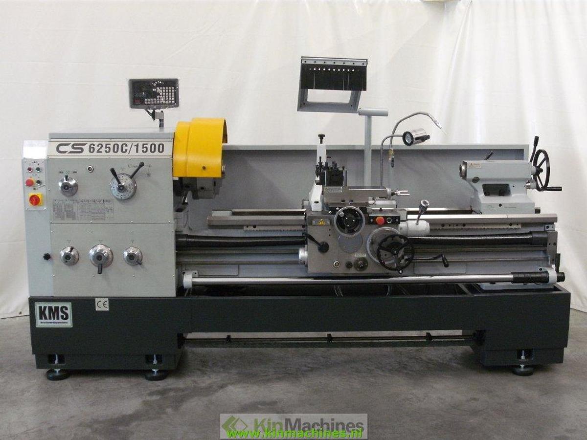 Lathe KMS CS6250C / 1500 (Ø 500 mm turning diameter)