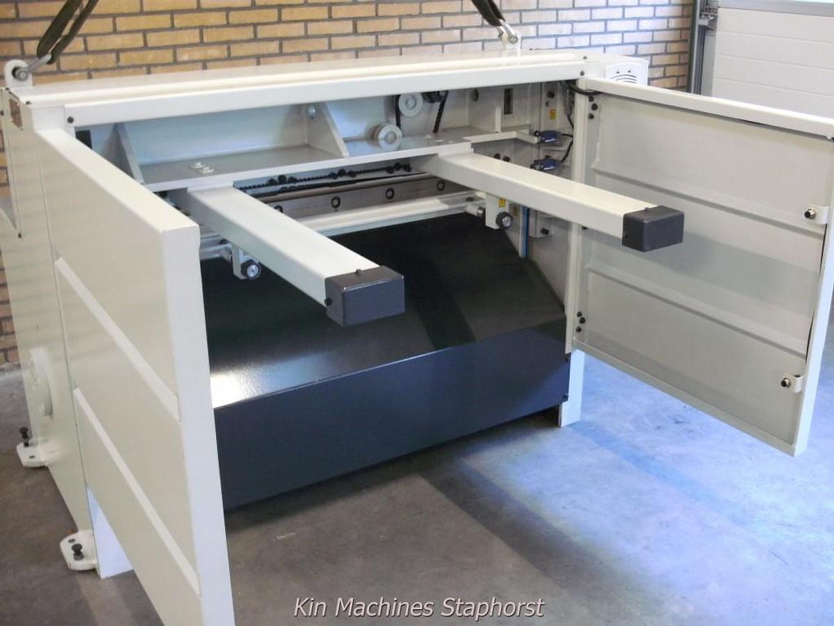 Plaatschaar / Guillotineschaar | KMS PLS 13603 | Capaciteit 1360×3 mm | Handbediende achteraanslag