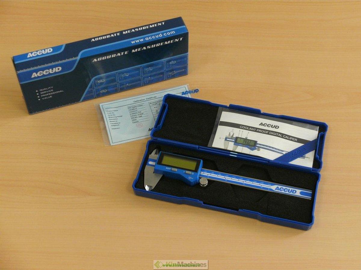 Digitale schuifmaat | 0 – 150 mm | IP67 (koelwaterproof) | ACCUD