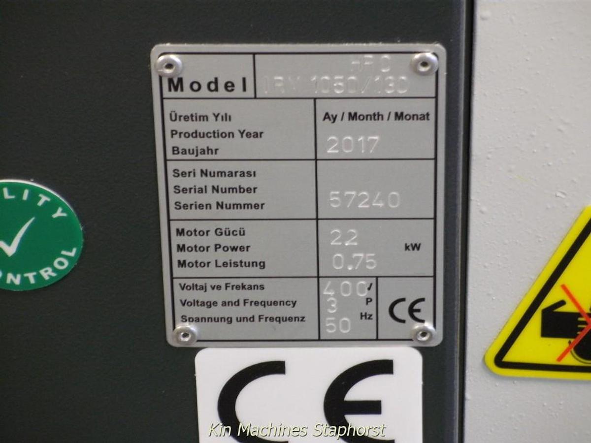 Plaatwals KMS IRM 1050×130 (5mm)