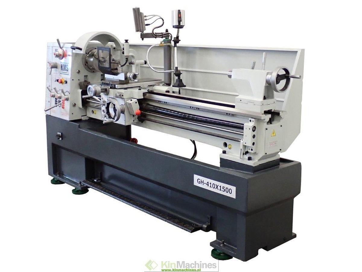 Lathe KMS GH-410 / 1500 | Digital readout | Cap.: Ø410 x 1500 mm.