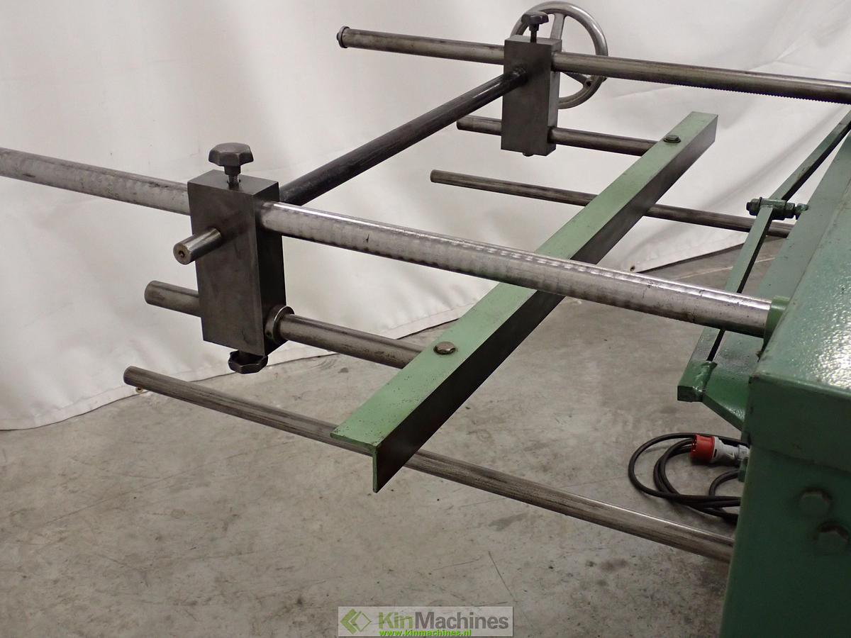 Gebruikt Plaatschaar Jörg 4003 ER |  1250x2 mm.