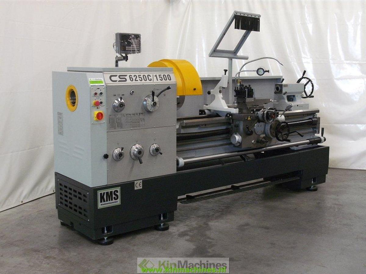 Lathe KMS CS6250C / 1500 (Ø 500 mm turning diameter)
