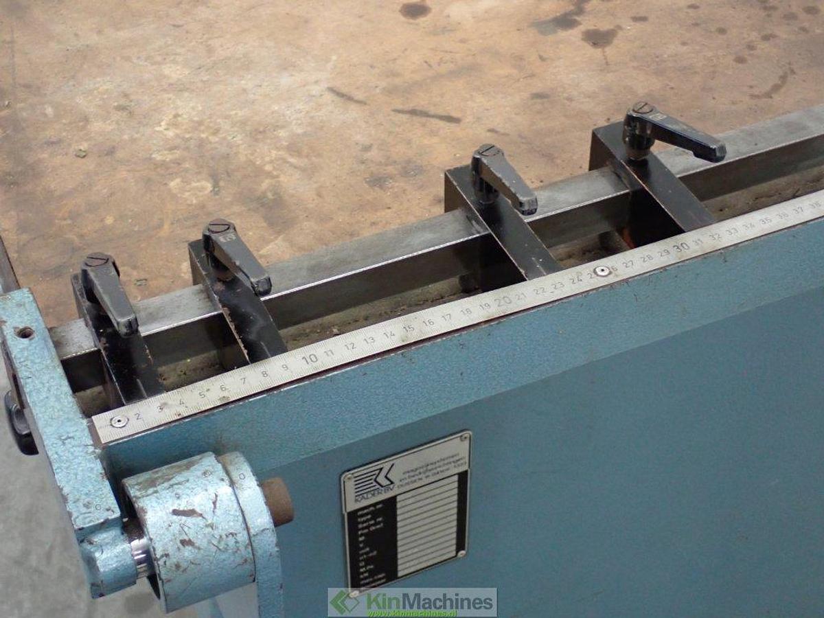 Gebruikt Aftekentafel zink | Zinkbewerking | Pneumatisch bediend | Kader B.V. | Geska 2