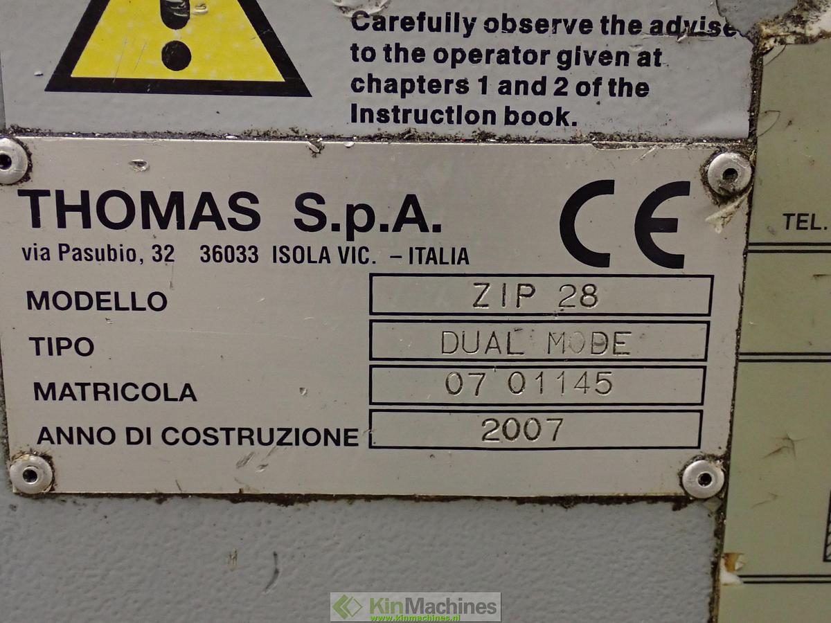Gebruikt Bandzaagmachine Thomas Zip 28 Dual Mode