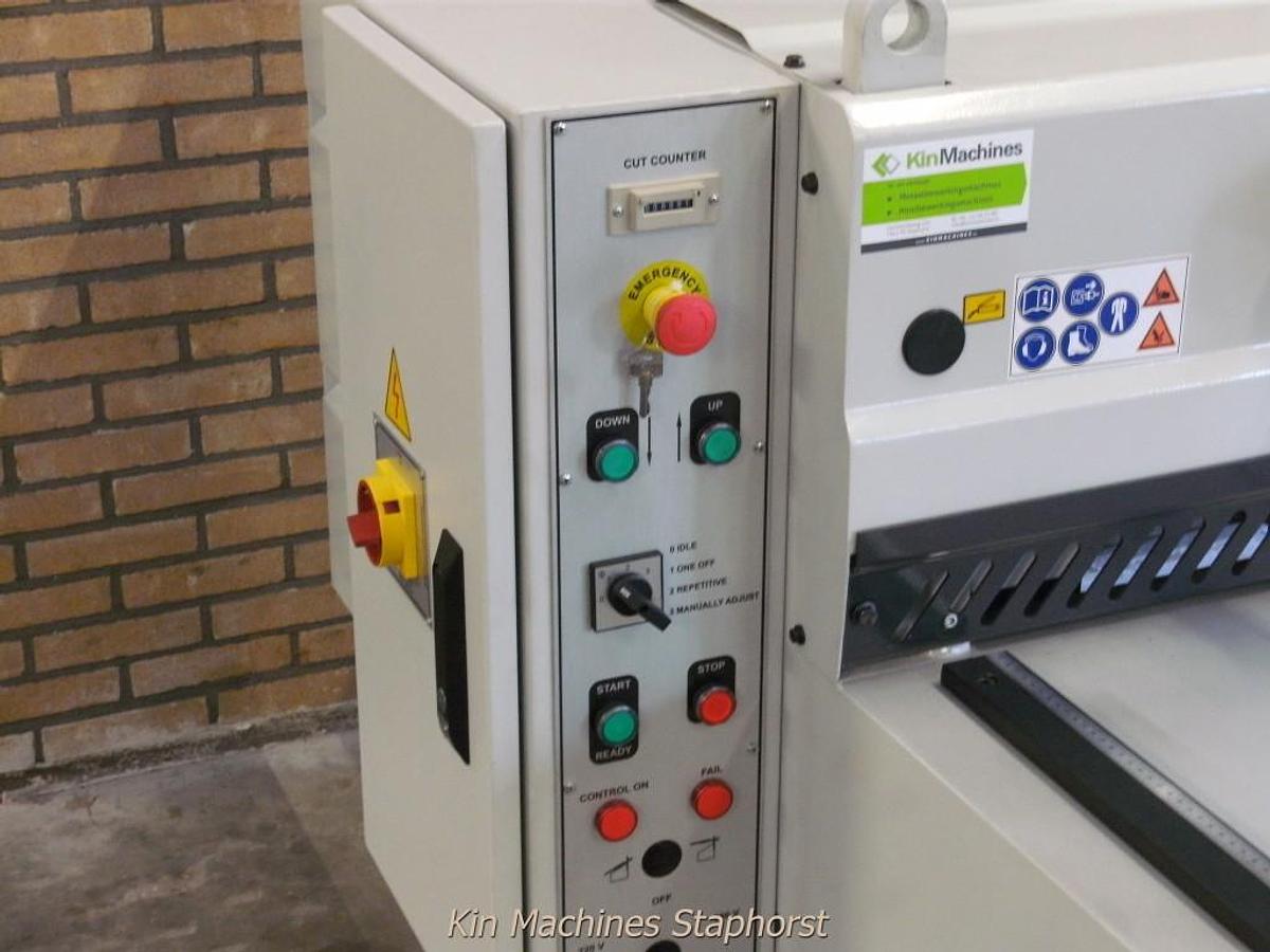 Plaatschaar / Guillotineschaar | KMS PLS 13603 | Capaciteit 1360×3 mm | Handbediende achteraanslag