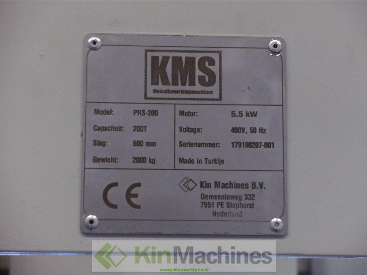 Werkplaatspers 200T Extra breed