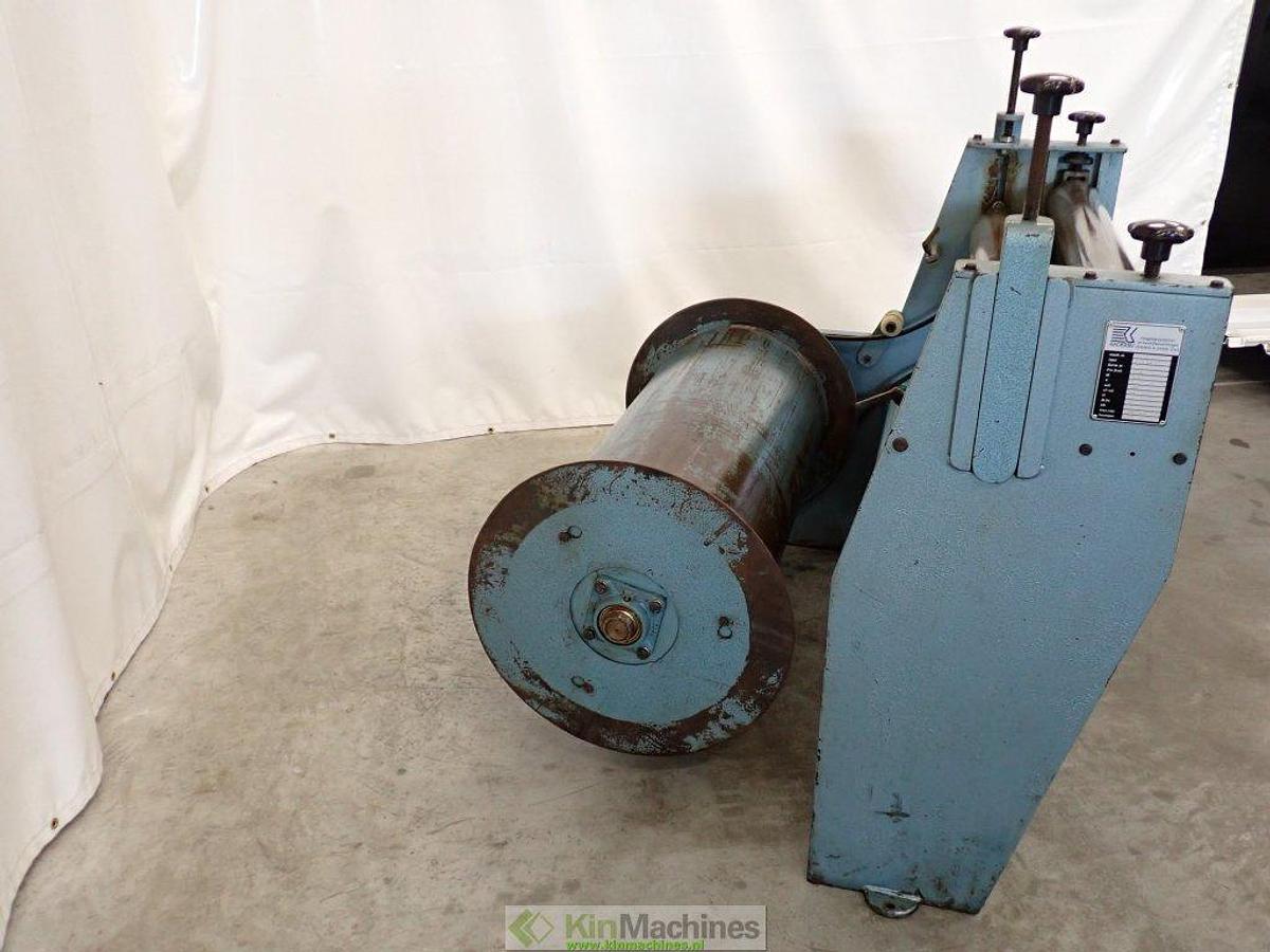 Gebruikt Decoiler | Coilafroller | Elektrisch bediend | Kader B.V. | Geska 4