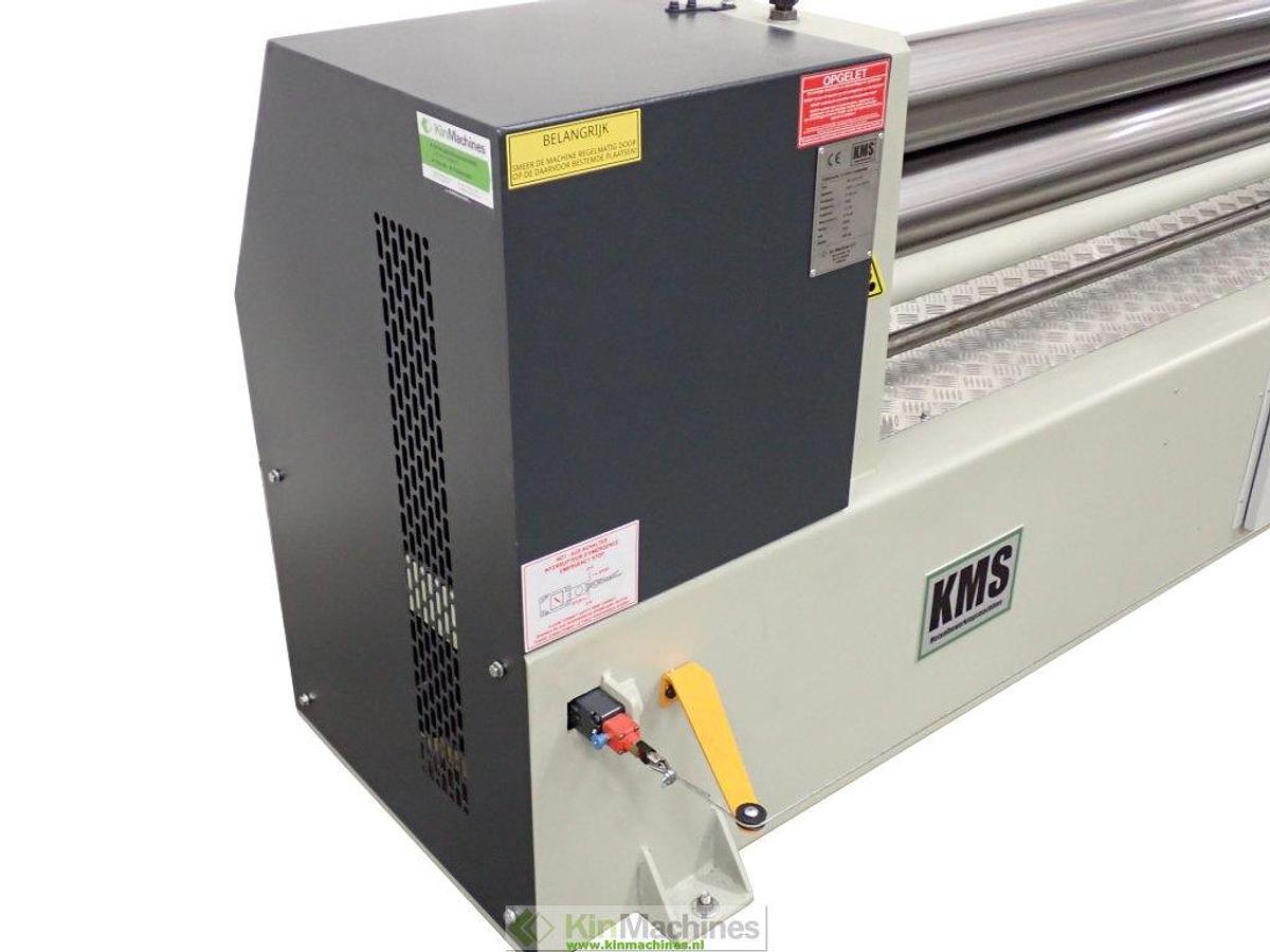 Plaatwals KMS IRM 2050×140 (4mm) | Geharde rollen | Digitale uitlezing |