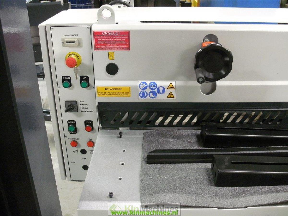 Plaatschaar / Guillotineschaar | KMS PLSFR 13203 | Capaciteit 1360×3 mm | Uitvoer voorzijde