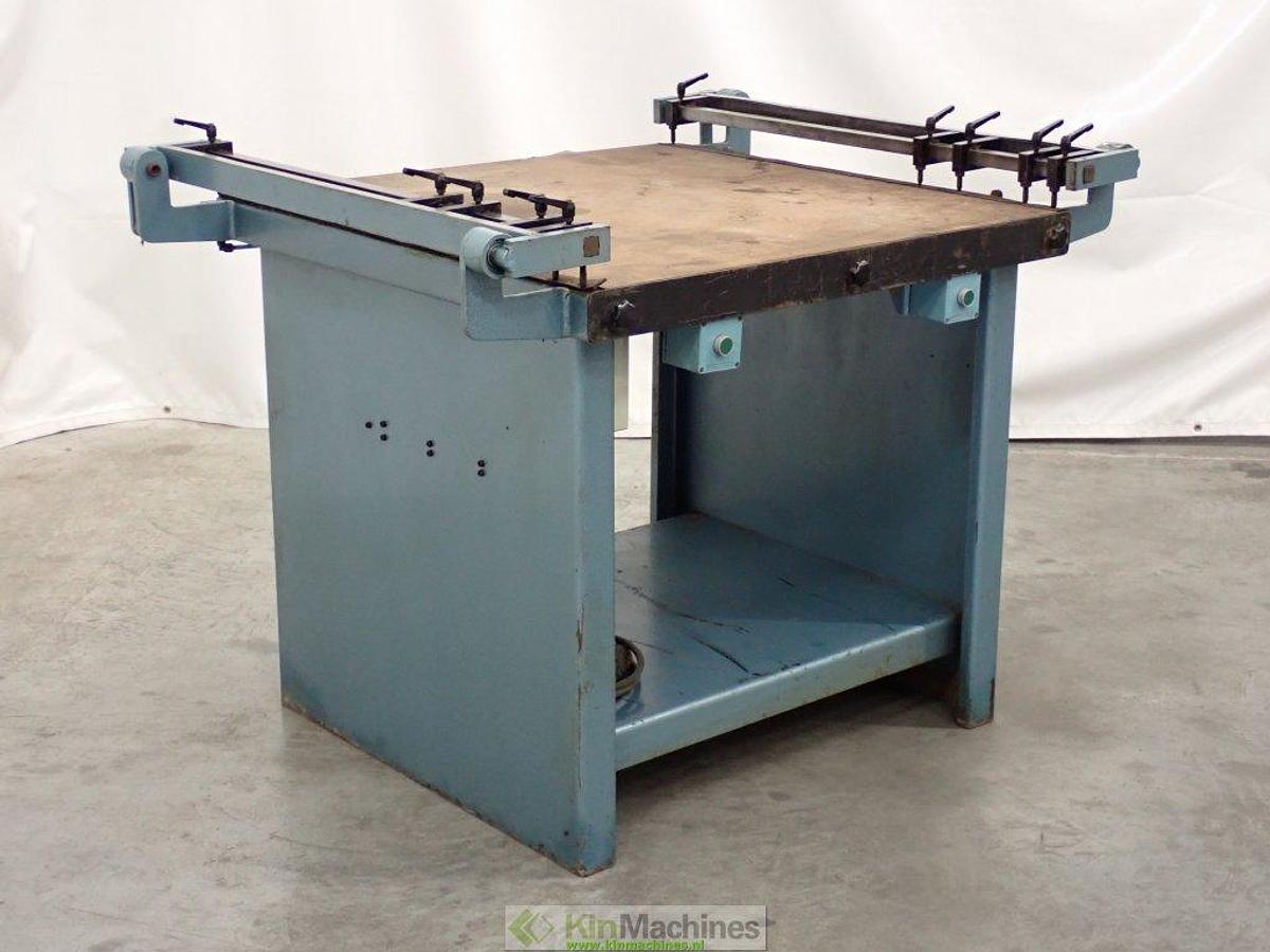 Used Sign-off table zinc | Zinc machining | Pneumatically operated | Kader B.V. | Geska 2