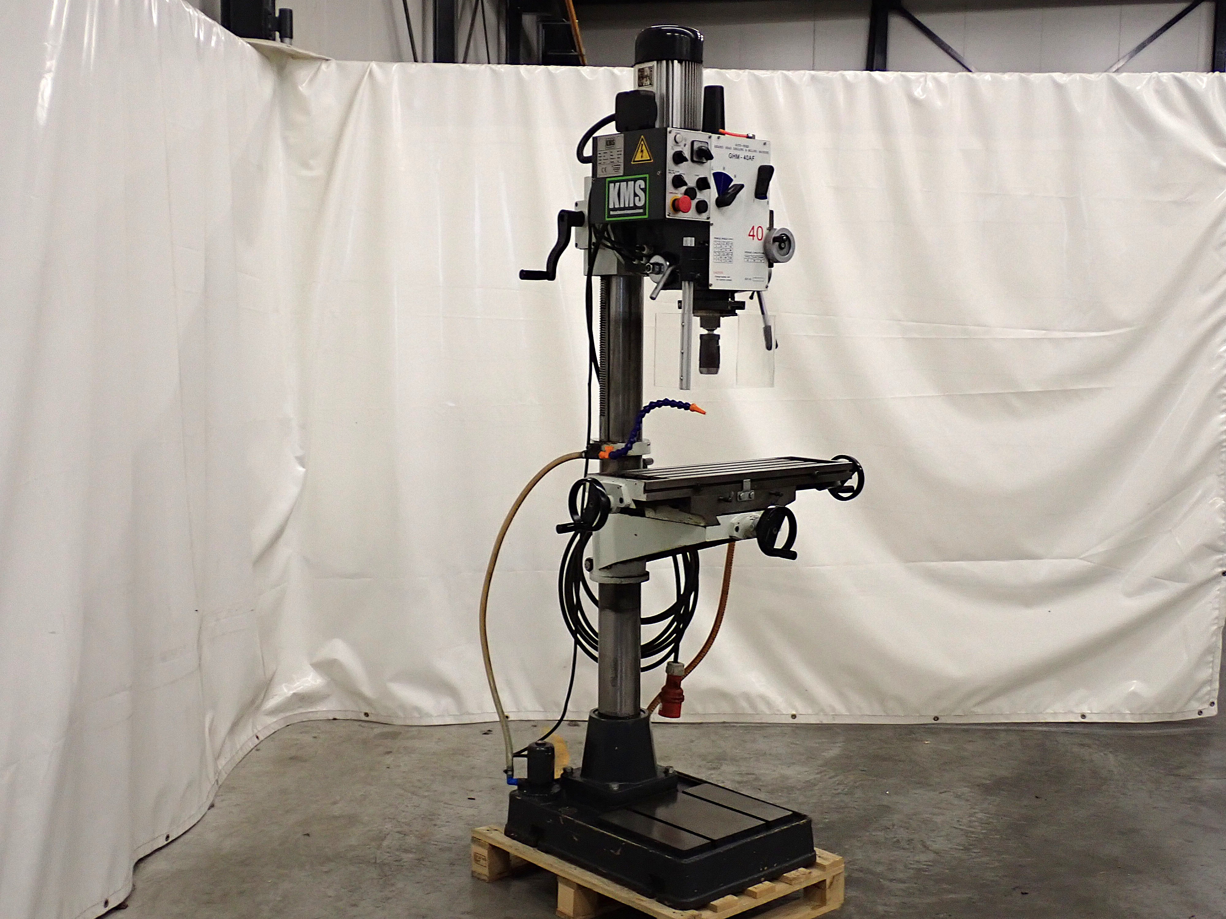 Gebruikt Kolomboormachine met kruistafel | KMS GHM-40AF