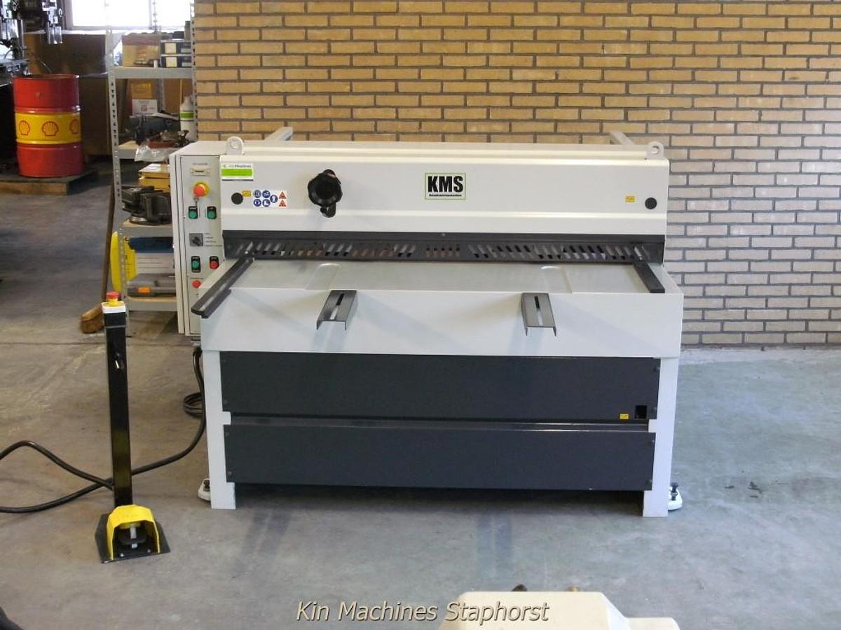 Plaatschaar / Guillotineschaar | KMS PLS 13603 | Capaciteit 1360×3 mm | Handbediende achteraanslag