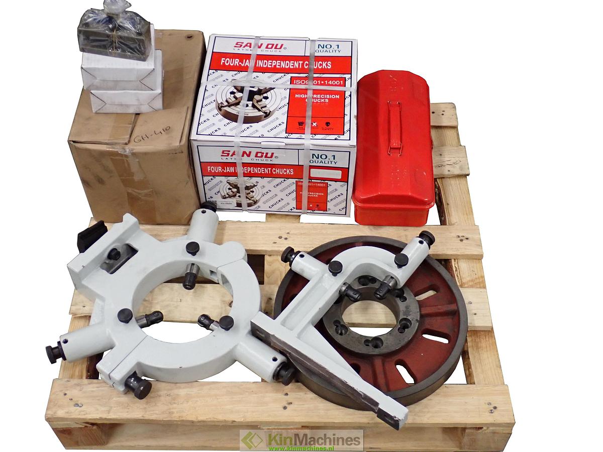 Draaibank KMS GH-410V / 1000 | Variabel toerental | Ø 410 mm | Doorlaat 52 mm