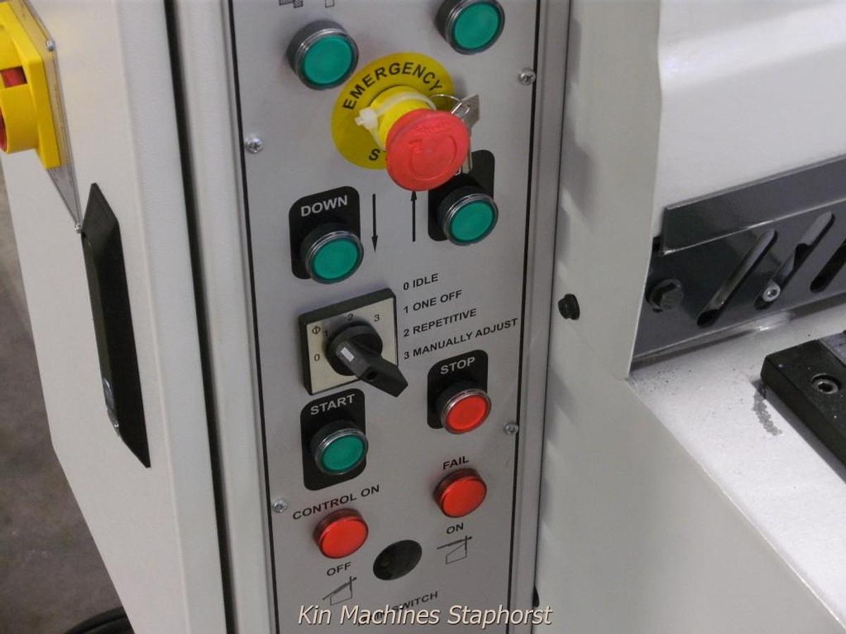 Plaatschaar / Guillotineschaar | KMS PLS 13603 | Capaciteit 1360×3 mm | NC bediende achteraanslag