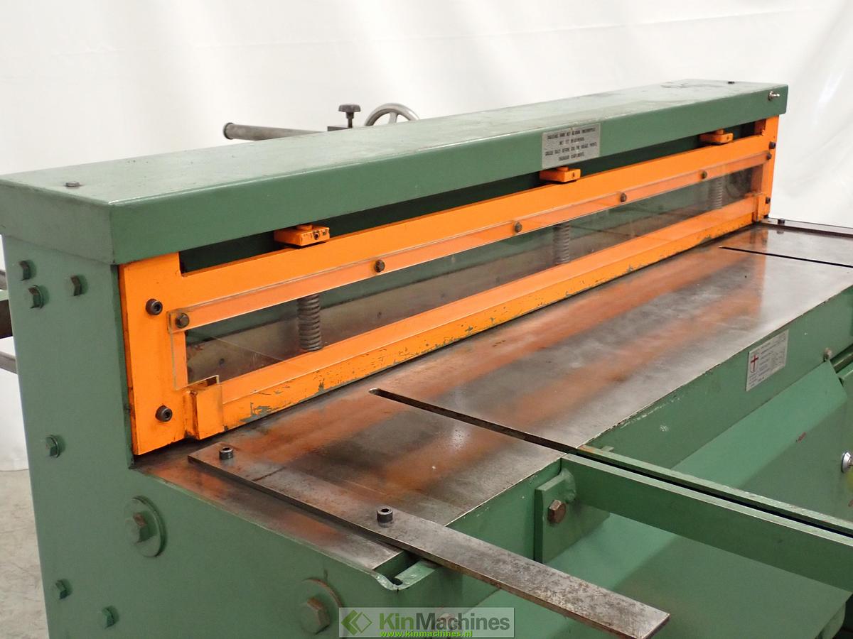 Gebruikt Plaatschaar Jörg 4003 ER |  1250x2 mm.