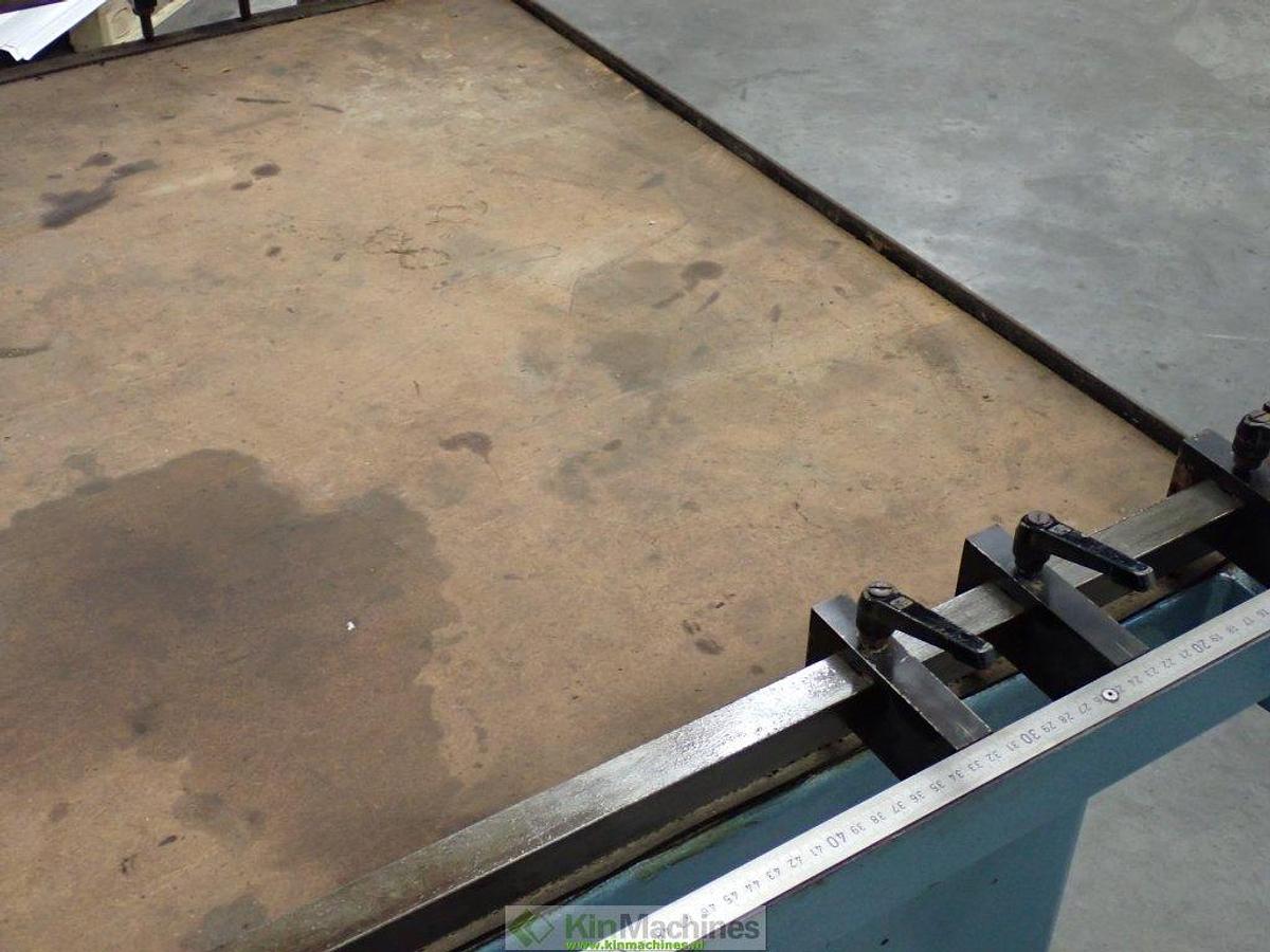 Gebruikt Aftekentafel zink | Zinkbewerking | Pneumatisch bediend | Kader B.V. | Geska 2