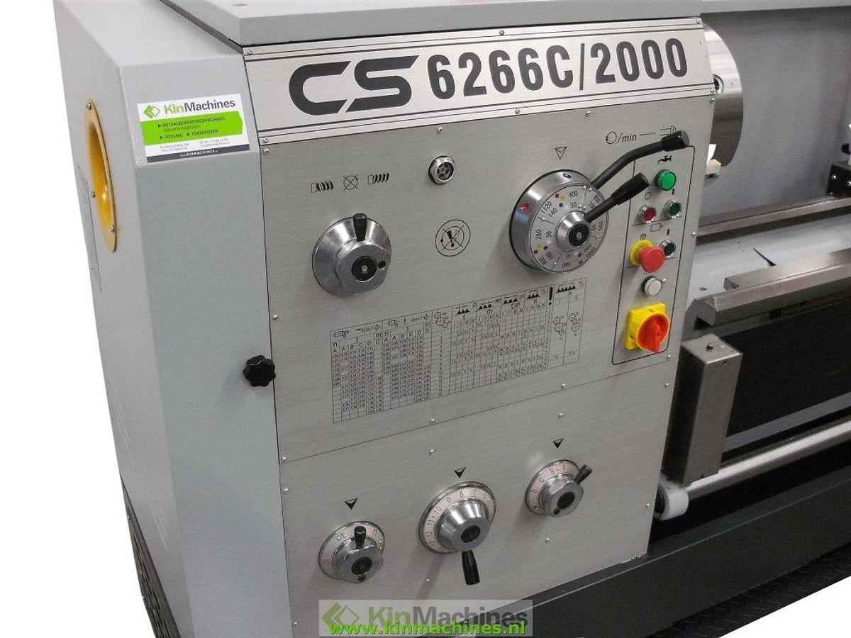 Lathe KMS CS6266C / 2000 (Ø 660 mm turning diameter)