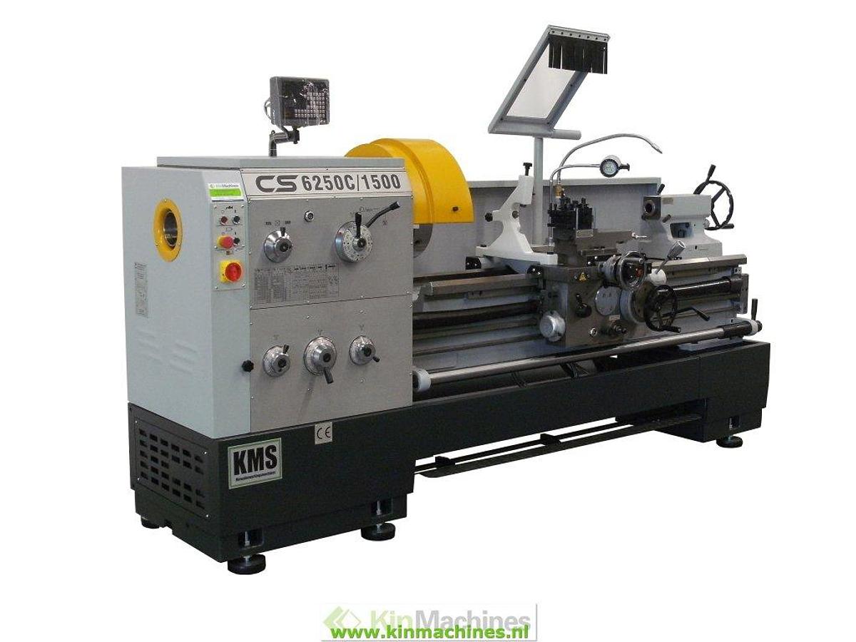 Lathe KMS CS6250C / 1500 (Ø 500 mm turning diameter)