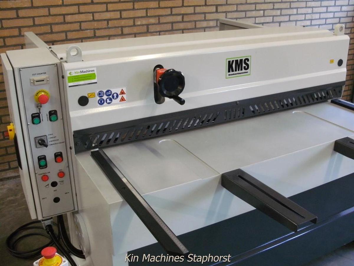 Plaatschaar / Guillotineschaar | KMS PLS 13603 | Capaciteit 1360×3 mm | Handbediende achteraanslag