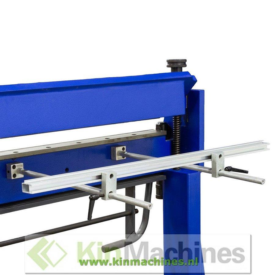 Vingerzetbank Cowley FM025B, 1020×2 mm, incl. achteraanslag