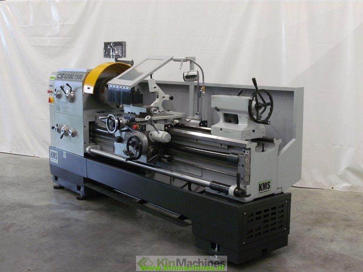 Lathe KMS CS6250C / 1500 (Ø 500 mm turning diameter)