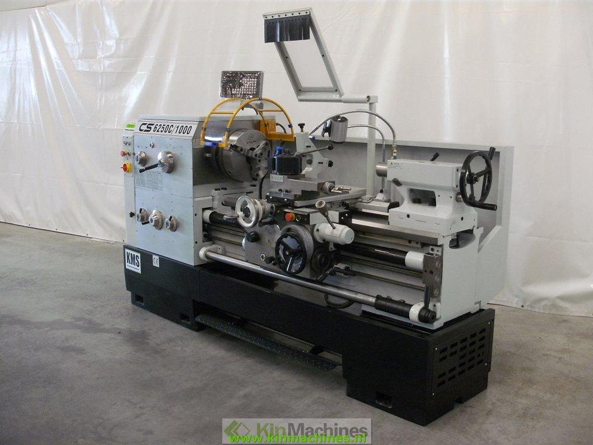 Lathe KMS CS6250C / 1000 (Ø 500 mm turning diameter)