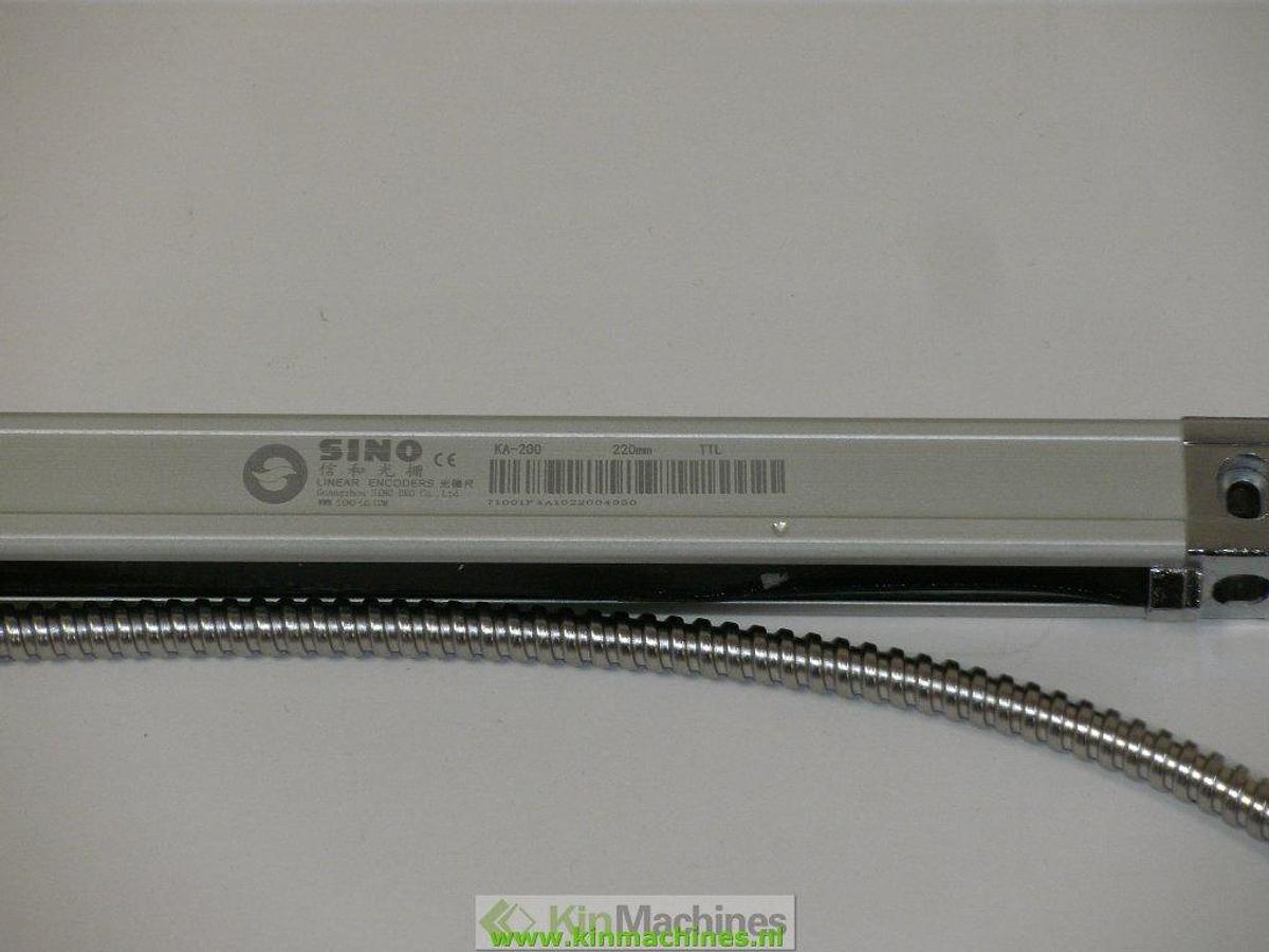 Glasliniaal Sino KA-200 | Leeslengte: 170 mm