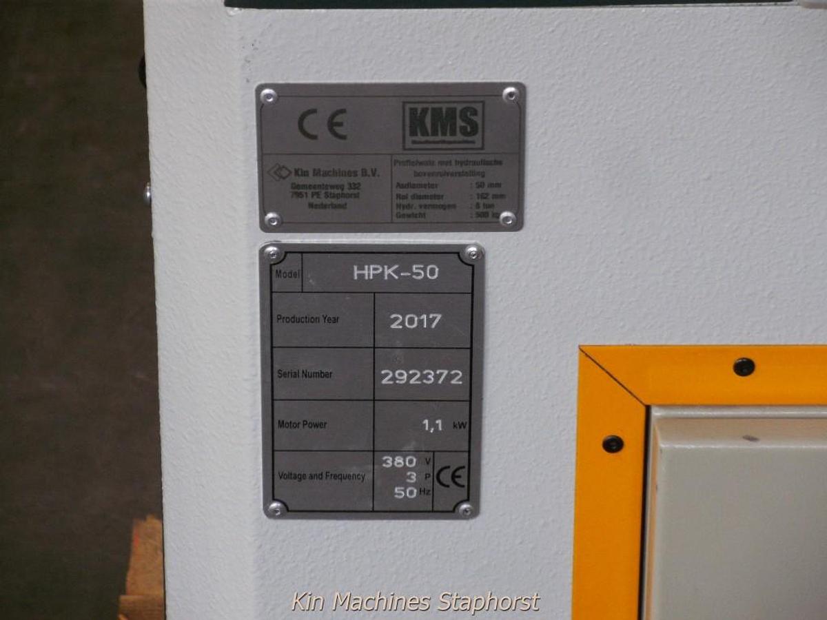 Profielwals KMS HPK 50 | 3 rollen aangedreven | hydraulische toprol | digitaal